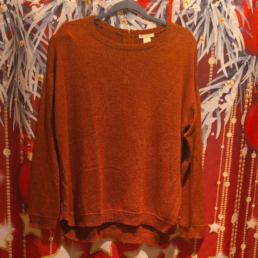 H&M Burnt Orange Knit Sweater